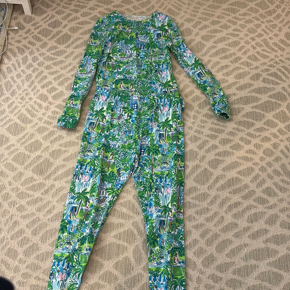 Lilly Pulitzer kids pajamas, size 12